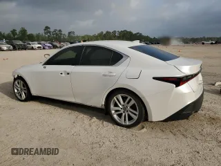 2021 Lexus IS 300 z VIN JTHCA1D28M5116162, wystawiony jako Copart lot #51757005 z przebiegiem 59 965 mil mil oraz Szkoda całkowita • Salvage title. Historia ofert i sprzedaży dostępna na DreamBid. Obrazek 2.
