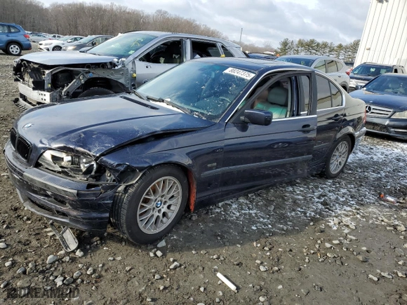 1999 BMW 3 Series 328i with VIN WBAAM5335XKG05867, listed as a Copart auction lot 88247375 with 224,663 mi miles and Salvage Title. Bid and sale history available at carsss.com. Image 1.