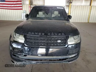 2014 Land Rover Range Rover Supercharged with VIN SALGS3TF1EA190301, listed as a Copart auction lot 55498995 with Not provided miles and Clean title. Bid and sale history available at DreamBid. Image 5.