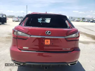 2022 Lexus RX with VIN 2T2YZMDA2NC318309, listed as a Copart auction lot 62670164 with 65,143 mi miles and Salvage Title. Bid and sale history available at carsss.com. Image 6.