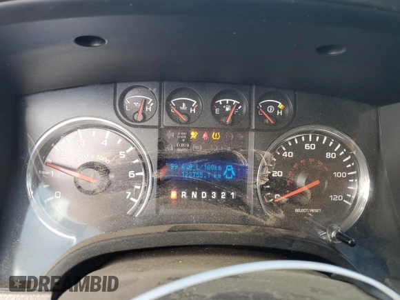 2010 Ford F-150 XL with VIN 1FTFX1EV6AFC58473, listed as a Copart auction lot 52357365 with 122,755 mi miles and Salvage title. Bid and sale history available at DreamBid. Image 9.