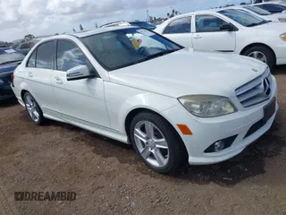 2010 Mercedes-Benz C-Class C 300 Sport with VIN WDDGF5EB8AR087895, listed as a IAAI auction lot 40724878 with 110,686 mi miles. Bid and sale history available at carsss.com. Image 1.
