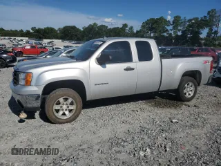 2010 GMC Sierra 1500 SLE with VIN 1GTSKVE37AZ257012, listed as a Copart auction lot 64459925 with 294,765 mi miles and Salvage title. Bid and sale history available at DreamBid. Image 1.