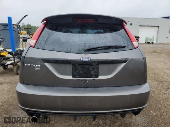 2007 Ford Focus S with VIN 1FAFP31N37W317625, listed as a Copart auction lot 61531315 with 230,530 mi miles and Clean title. Bid and sale history available at DreamBid. Image 6.