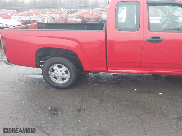 2007 Chevrolet Colorado LT w/1LT with VIN 1GCCS199078255726, listed as a IAAI auction lot 41745216 with 160,234 mi miles. Bid and sale history available at carsss.com. Image 13.