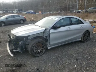2017 Mercedes-Benz CLA 45 AMG with VIN WDDSJ5CB8HN405902, listed as a Copart auction lot 43811915 with 90,241 mi miles and Salvage Title. Bid and sale history available at DreamBid. Image 1.