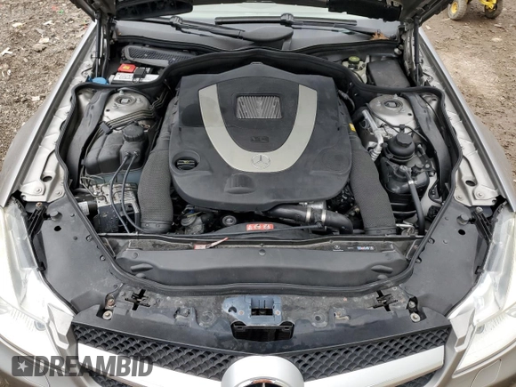 2009 Mercedes-Benz SL 550 with VIN WDBSK71F49F143492, listed as a Copart auction lot 88757425 with 89,117 mi miles and Salvage title. Bid and sale history available at DreamBid. Image 11.