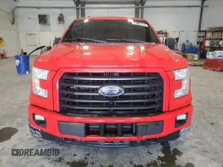 2017 Ford F-150 XL with VIN 1FTEW1EG0HKC27236, listed as a Copart auction lot 48115005 with 144,666 mi miles and Clean Title. Bid and sale history available at DreamBid. Image 5.