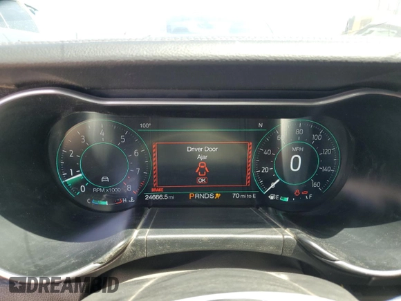 2020 Ford Mustang GT z VIN 1FA6P8CFXL5173400, wystawiony jako Copart lot #57359565 z przebiegiem 24 666 mil mil oraz Szkoda całkowita • Salvage title. Historia ofert i sprzedaży dostępna na DreamBid. Obrazek 9.