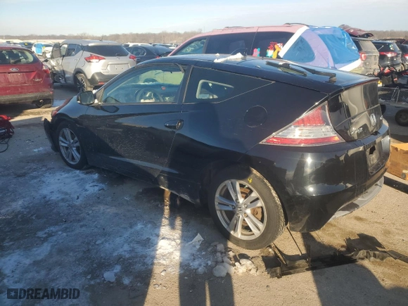 2011 Honda CR-Z with VIN JHMZF1C46BS013576, listed as a Copart auction lot 87959015 with 156,456 mi miles and Salvage Title. Bid and sale history available at carsss.com. Image 2.