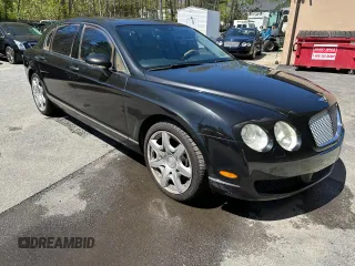 2008 Bentley Flying Spur with VIN SCBBR93W98C055885, listed as a Copart auction lot 55952445 with 81,286 mi miles and Clean Title. Bid and sale history available at DreamBid. Image 1.