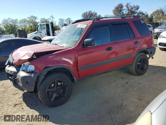 1997 Honda CR-V with VIN JHLRD1843VC018932, listed as a Copart auction lot 77965544 with 204,861 mi miles and Salvage Title. Bid and sale history available at carsss.com. Image 1.
