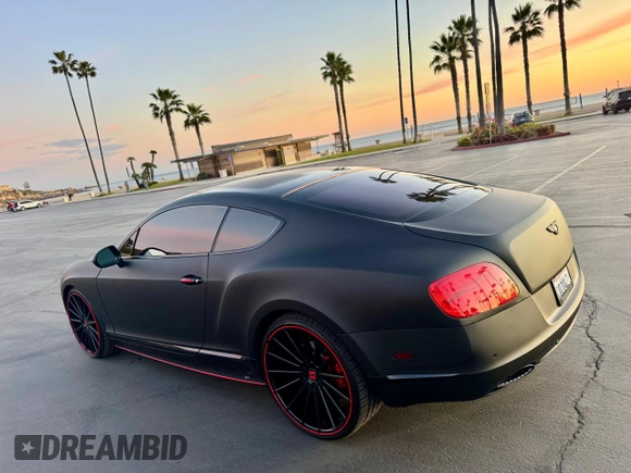 2012 Bentley Continental GT with VIN SCBFR7ZA5CC074525, listed as a Copart auction lot 42149355 with 97,755 mi miles and Salvage Title. Bid and sale history available at DreamBid. Image 3.