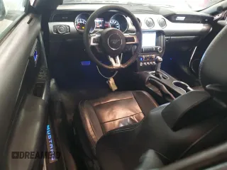 2018 Ford Mustang EcoBoost Premium with VIN 1FATP8UH9J5124396, listed as a Copart auction lot 61781055 with 105,036 mi miles and Salvage title. Bid and sale history available at DreamBid. Image 8.