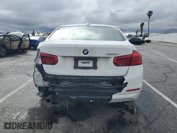 2017 BMW 3 Series 320i with VIN WBA8E1G50HNU14029, listed as a Copart auction lot 48386015 with 87,852 mi miles and Salvage Title. Bid and sale history available at carsss.com. Image 6.