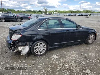 2008 Mercedes-Benz C 300 Sport with VIN WDDGF81X08F173751, listed as a Copart auction lot 57802265 with 94,433 mi miles and Salvage title. Bid and sale history available at DreamBid. Image 3.
