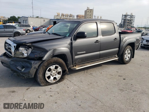 2010 Toyota Tacoma PreRunner with VIN 3TMJU4GN5AM097146, listed as a Copart auction lot 62339915 with 329,044 mi miles and Salvage title. Bid and sale history available at DreamBid. Image 1.