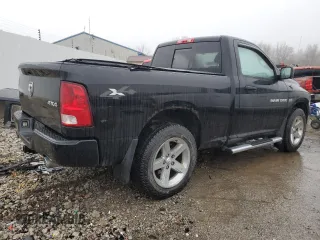 2012 Ram 1500 Express with VIN 3C6JD7ATXCG278339, listed as a Copart auction lot 45185215 with 122,129 mi miles and Salvage Title. Bid and sale history available at carsss.com. Image 3.