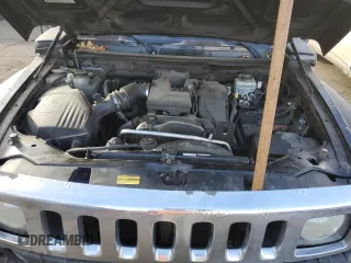 2007 Hummer H3 SUV with VIN 5GTDN13E578105671, listed as a Copart auction lot 43462365 with 266,933 mi miles and Clean Title. Bid and sale history available at DreamBid. Image 11.