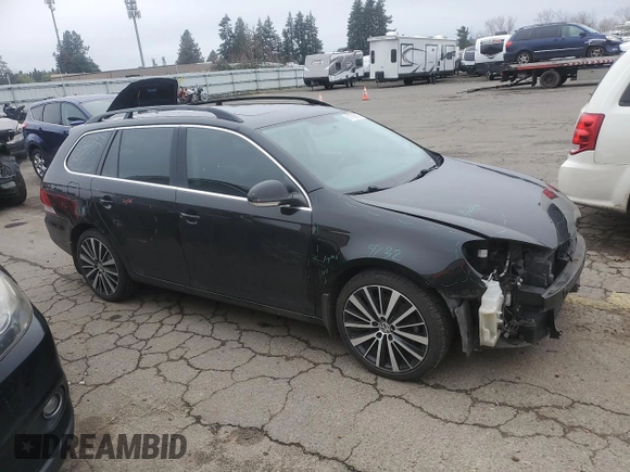 2014 Volkswagen Jetta SportWagen TDI w/Sunroof & Nav with VIN 3VWPL7AJ4EM609163, listed as a Copart auction lot 87769675 with 93,708 mi miles and Salvage Title. Bid and sale history available at carsss.com. Image 4.