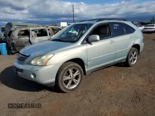 2006 Lexus RX 400h with VIN JTJHW31U760027898, listed as a Copart auction lot 45361545 with 266,552 mi miles and Salvage Title. Bid and sale history available at DreamBid. Image 1.