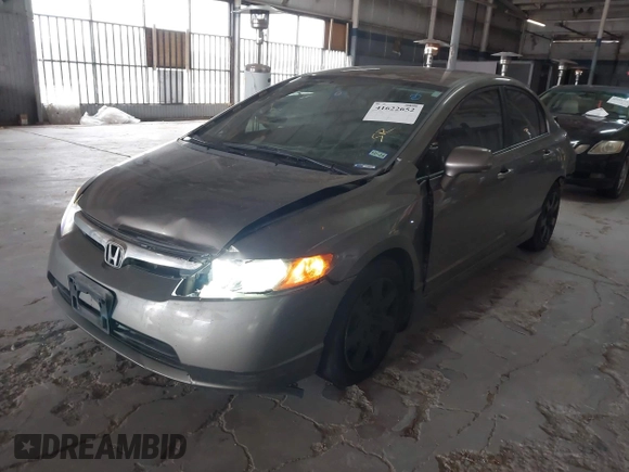 2008 Honda Civic LX with VIN 1HGFA16578L020709, listed as a IAAI auction lot 41622652 with 276,782 mi miles and . Bid and sale history available at DreamBid. Image 6.