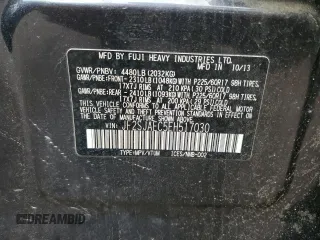 2014 Subaru Forester Premium with VIN JF2SJAEC5EH517030, listed as a Copart auction lot 63153595 with 211,242 mi miles and Salvage title. Bid and sale history available at DreamBid. Image 13.