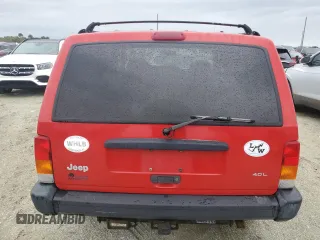 1998 Jeep Cherokee Sport with VIN 1J4FJ68S7WL275947, listed as a Copart auction lot 74333874 with 0 mi miles and Salvage Title. Bid and sale history available at carsss.com. Image 6.