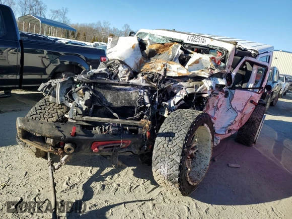 2018 Jeep Wrangler Unlimited Rubicon Recon with VIN 1C4BJWFG0JL883465, listed as a Copart auction lot 47382515 with Not Provided miles and Salvage Title. Bid and sale history available at DreamBid. Image 1.