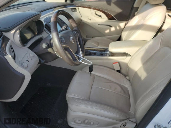 2016 Buick LaCrosse Premium II with VIN 1G4GF5G32GF100419, listed as a Copart auction lot 46985885 with 79,829 mi miles and Salvage Title. Bid and sale history available at carsss.com. Image 7.