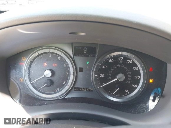 2008 Lexus ES 350 with VIN JTHBJ46G582255159, listed as a IAAI auction lot 42048577 with 205,472 mi miles. Bid and sale history available at carsss.com. Image 7.