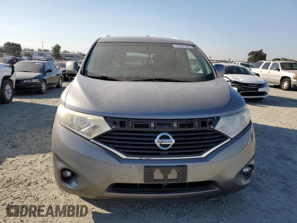 2013 Nissan Quest SV with VIN JN8AE2KP3D9071565, listed as a Copart auction lot 73502144 with 119,617 mi miles and Salvage Title. Bid and sale history available at carsss.com. Image 5.