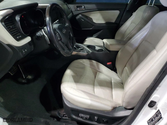 2013 Kia Optima SX w/Limited Pkg with VIN 5XXGR4A62DG233395, listed as a Copart auction lot 42094205 with 99,999 mi miles and Clean Title. Bid and sale history available at carsss.com. Image 7.