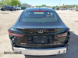 2021 Lexus RC 350 F Sport z VIN JTHGZ5DCXM5010807, wystawiony jako IAAI lot #42104271 z przebiegiem 46 540 mil mil oraz . Historia ofert i sprzedaży dostępna na DreamBid. Obrazek 17.