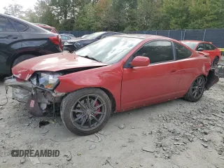 2003 Acura RSX Type S with VIN JH4DC53083C016031, listed as a Copart auction lot 75974144 with 0 mi miles and Salvage Title. Bid and sale history available at carsss.com. Image 1.