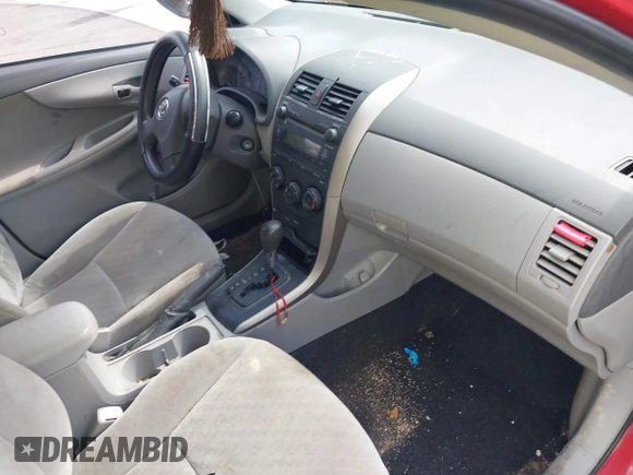 2009 Toyota Corolla with VIN JTDBL40E99J029281, listed as a IAAI auction lot 42460666 with 215,845 mi miles and . Bid and sale history available at DreamBid. Image 5.