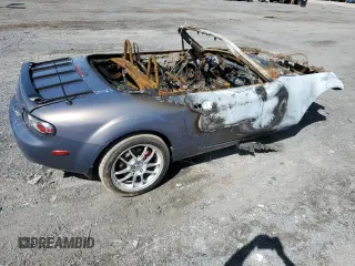 2006 Mazda MX-5 Miata Grand Touring with VIN JM1NC25F460112931, listed as a Copart auction lot 55042245 with Not provided miles and Salvage title. Bid and sale history available at DreamBid. Image 3.