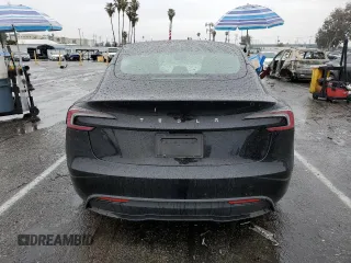 2024 Tesla Model 3 with VIN 5YJ3E1EA9RF867532, listed as a Copart auction lot 47814555 with 2,445 mi miles and Salvage Title. Bid and sale history available at DreamBid. Image 6.