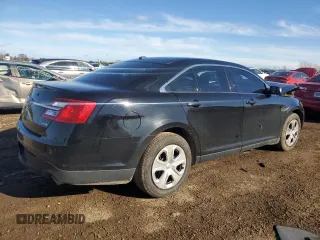 2016 Ford Sedan Police Interceptor with VIN 1FAHP2L92GG134889, listed as a Copart auction lot 81318524 with 52,598 mi miles and Salvage Title. Bid and sale history available at carsss.com. Image 3.