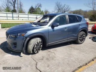 2016 Mazda CX-5 Grand Touring with VIN JM3KE2DY9G0724096, listed as a Copart auction lot 52249675 with 47,860 mi miles and Salvage Title. Bid and sale history available at carsss.com. Image 1.