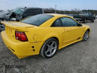 1999 Ford Mustang GT with VIN 1FAFP42X3XF122517, listed as a Copart auction lot 43313095 with 0 mi miles and Salvage Title. Bid and sale history available at carsss.com. Image 3.