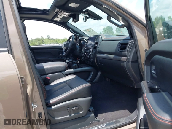 2023 Nissan Titan SV with VIN 1N6AA1ED0PN112536, listed as a IAAI auction lot 42311274 with 45,028 mi miles and . Bid and sale history available at DreamBid. Image 5.