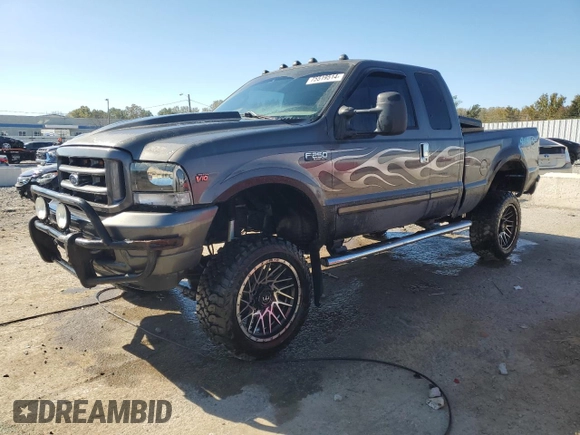2003 Ford Super Duty F-250 XL with VIN 1FTNX21S53EA87592, listed as a Copart auction lot 75519514 with 130,382 mi miles and Non Repairable. Bid and sale history available at carsss.com. Image 1.
