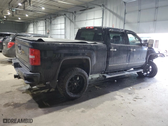 2017 GMC Sierra 2500HD Denali with VIN 1GT12UEG3HF100369, listed as a Copart auction lot 86558264 with 100,658 mi miles and Salvage Title. Bid and sale history available at carsss.com. Image 3.