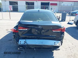 2017 Lexus IS with VIN JTHBA1D2XH5058668, listed as a IAAI auction lot 41845942 with 100,508 mi miles. Bid and sale history available at carsss.com. Image 16.