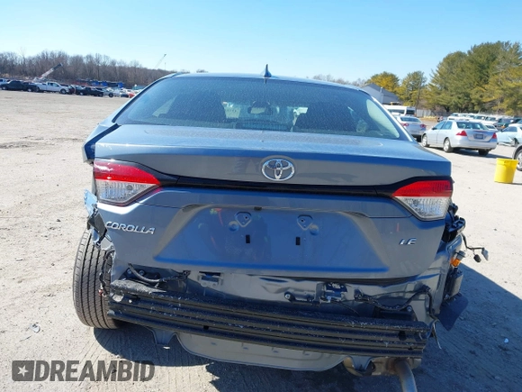 2025 Toyota Corolla LE z VIN 5YFB4MDEXSP241048, wystawiony jako IAAI lot #41710245 z przebiegiem 4 195 mil mil oraz . Historia ofert i sprzedaży dostępna na DreamBid. Obrazek 6.