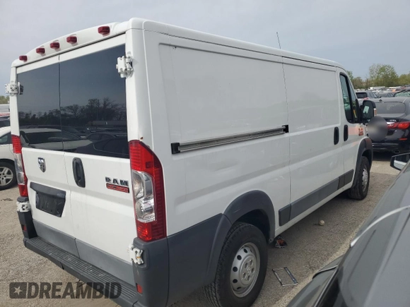2016 Ram ProMaster Cargo with VIN 3C6TRVAG8GE112811, listed as a Copart auction lot 50235904 with Not Provided miles and Salvage Title. Bid and sale history available at DreamBid. Image 3.