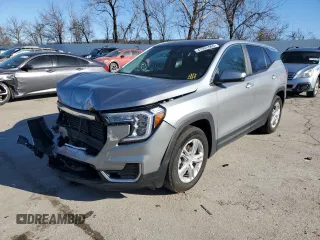 2024 GMC Terrain SLE with VIN 3GKALMEG8RL154209, listed as a Copart auction lot 47091665 with 40,360 mi miles and Salvage Title. Bid and sale history available at carsss.com. Image 1.