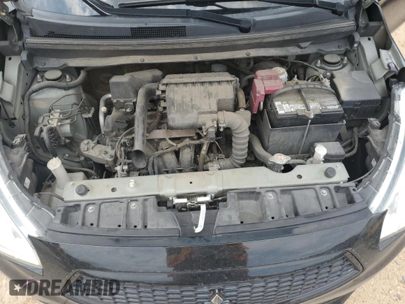 2020 Mitsubishi Mirage SE z VIN ML32F4FJ3LHF09283, wystawiony jako Copart lot #55152055 z przebiegiem 95 389 mil mil oraz Szkoda całkowita • Salvage title. Historia ofert i sprzedaży dostępna na DreamBid. Obrazek 11.
