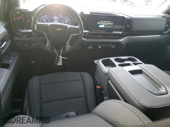 2024 Chevrolet Silverado 1500 LT with VIN 3GCPACEK9RG303603, listed as a Copart auction lot 83490974 with 1,319 mi miles and Salvage Title. Bid and sale history available at DreamBid. Image 8.